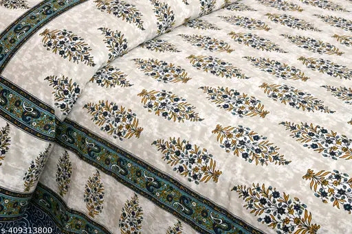 Blue Royal Double Size Bedsheet