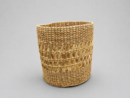 LEIXI Handmade Kauna Grass Planter Basket – Cross Weave Design