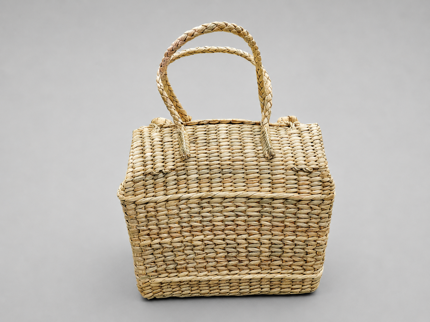LEIXI Handmade Kauna Tote Bag – Peach Floral Edition