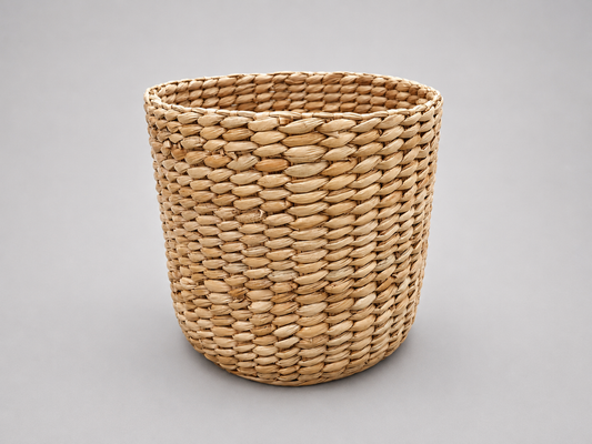 LEIXI Handmade Kauna Grass Planter Basket -Plain Weave