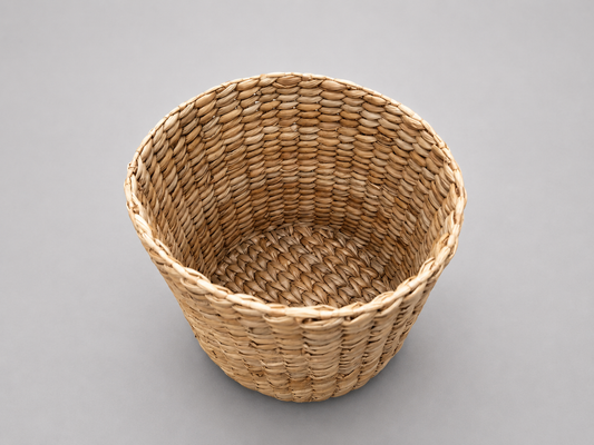 LEIXI Handmade Kauna Grass Planter Basket -Plain Weave