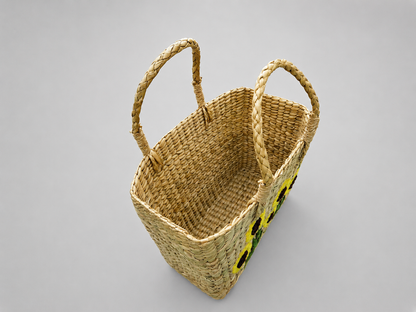LEIXI Handmade Kauna Tote Bag – Sunflower Edition